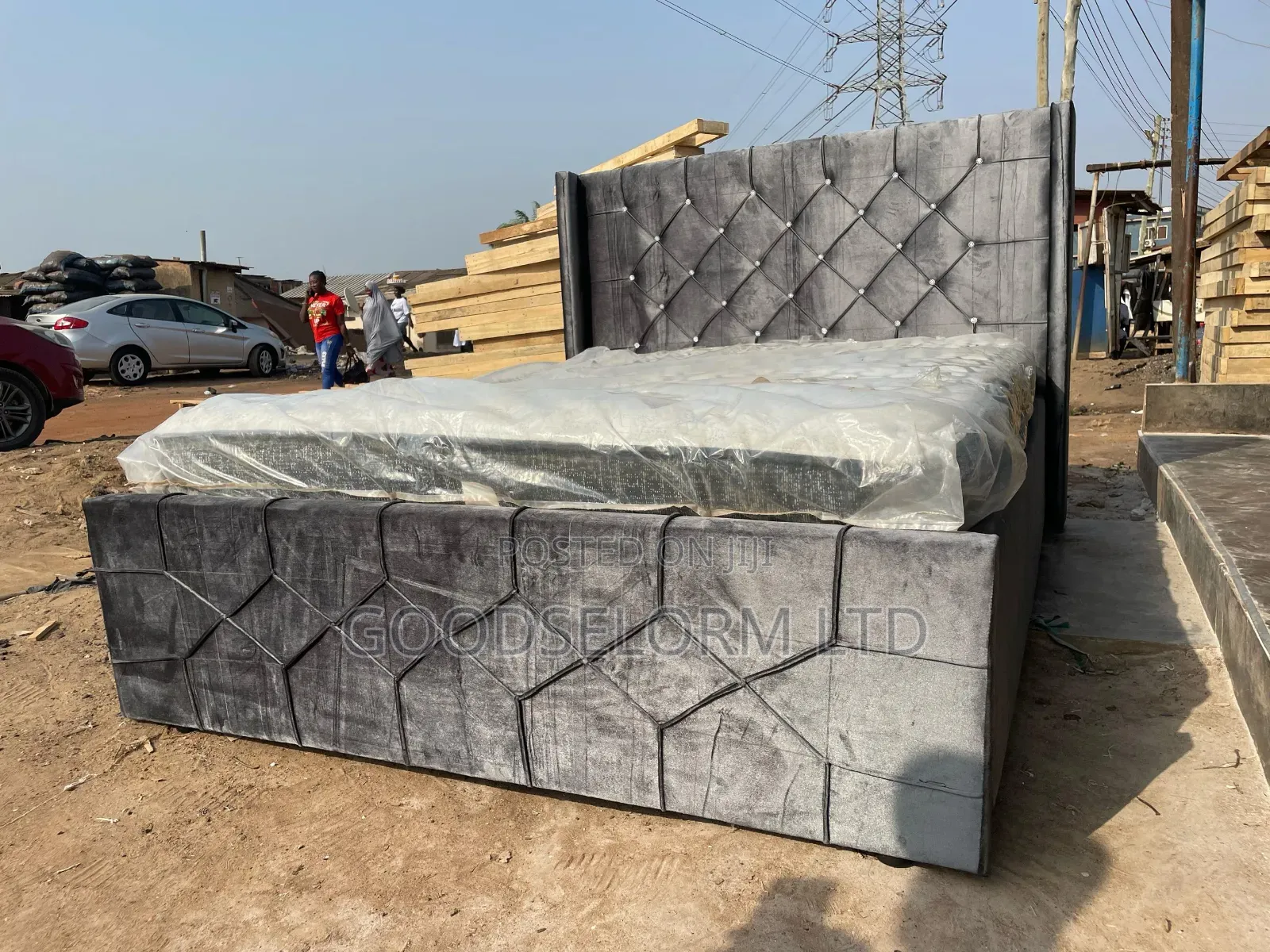 Double BED Frame Foreign Size