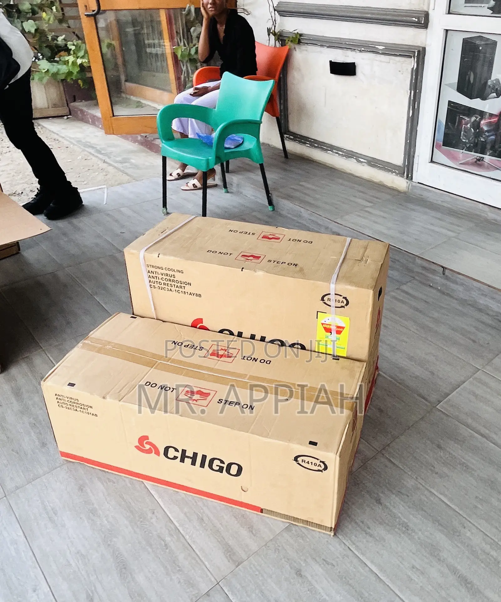 Original Chigo 2.0hp Split Type Non Inverter Ac(White) 