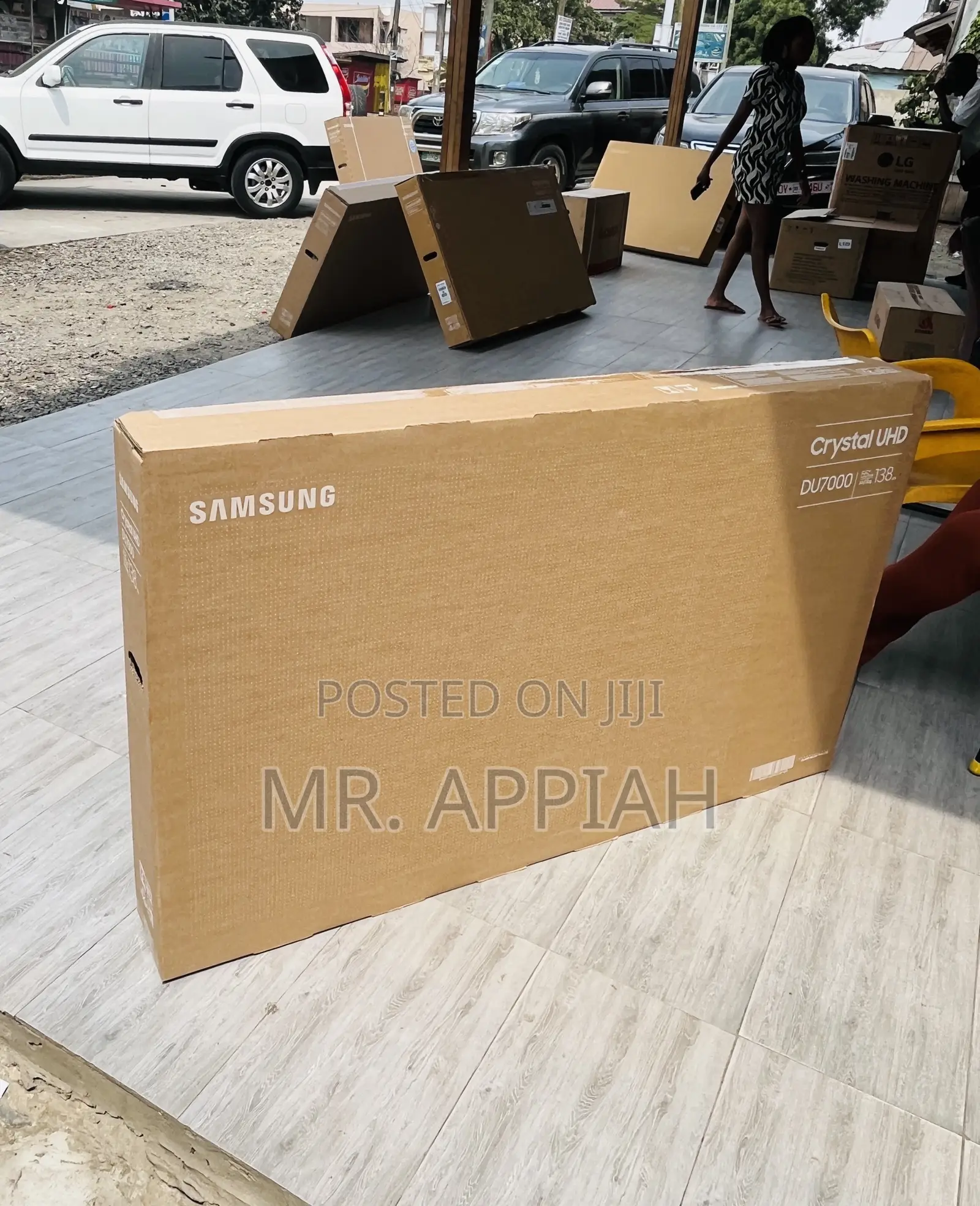 Unique in Box Samsung 55du7000 55”Crystal Uhd Smart Wifi Tv