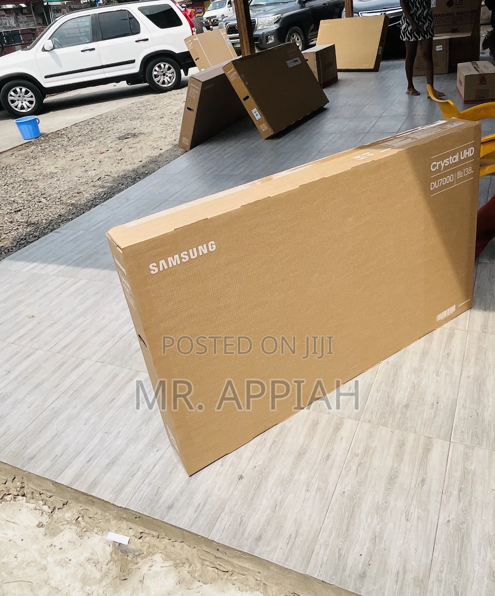 Newly in Stock Samsung 55du7000 55” Uhd Smart Screen Tv.