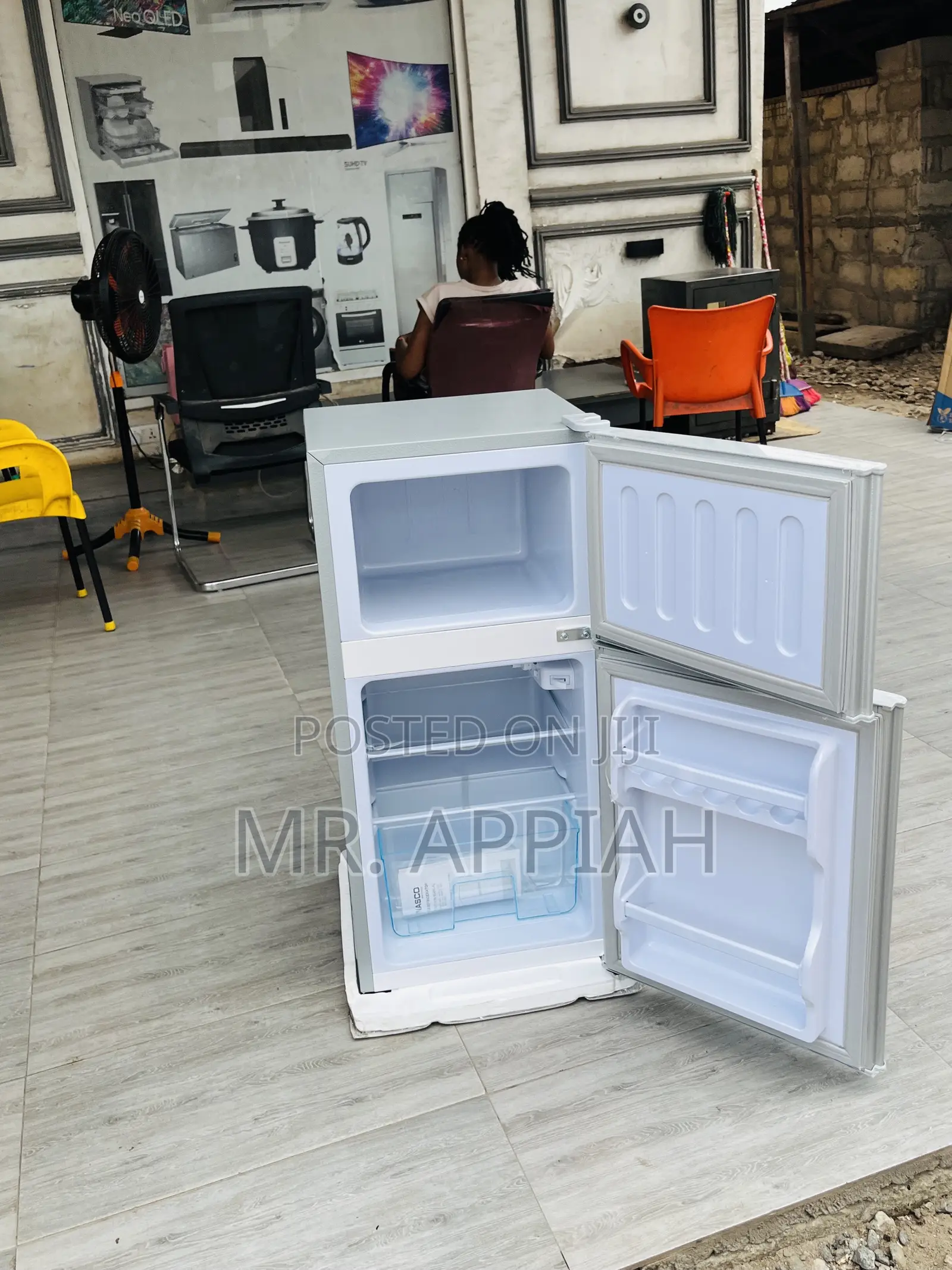 Extremely Chilling Nasco Nasf2-11fl 2 Door Fridge(Gray).