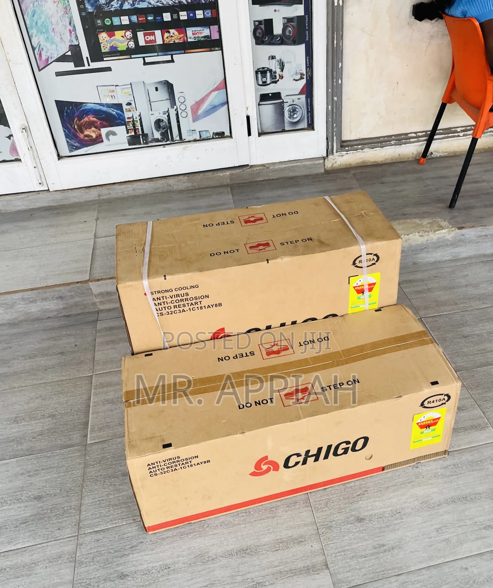 Stay Cool With Chigo 1.5hp Non Inverter Air Conditioner.