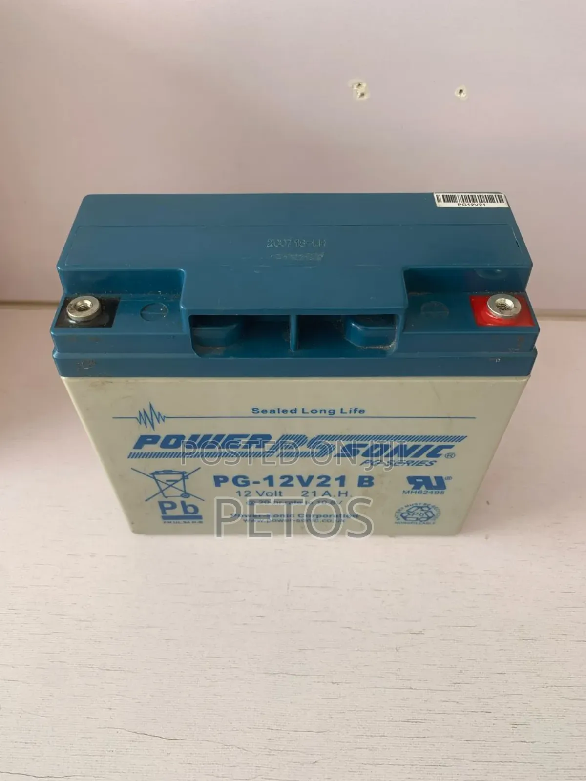 12V Powersonic Battery