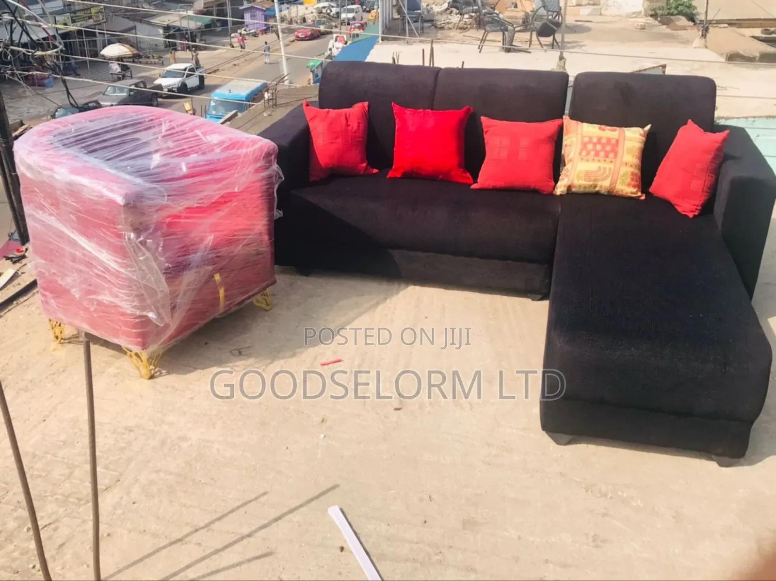 Single Plus L Shape Sofa Furniture