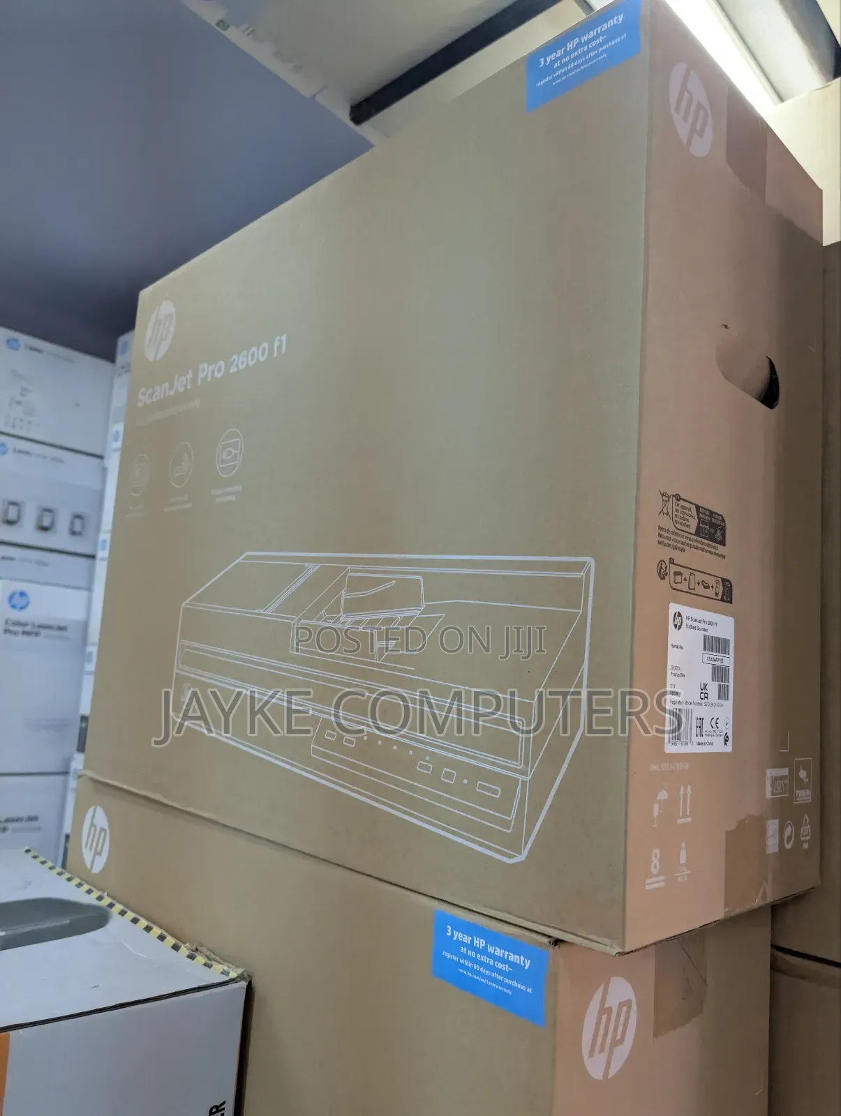 HP Scanjet Pro 2600 F1, Fast 2-Sided Scanning