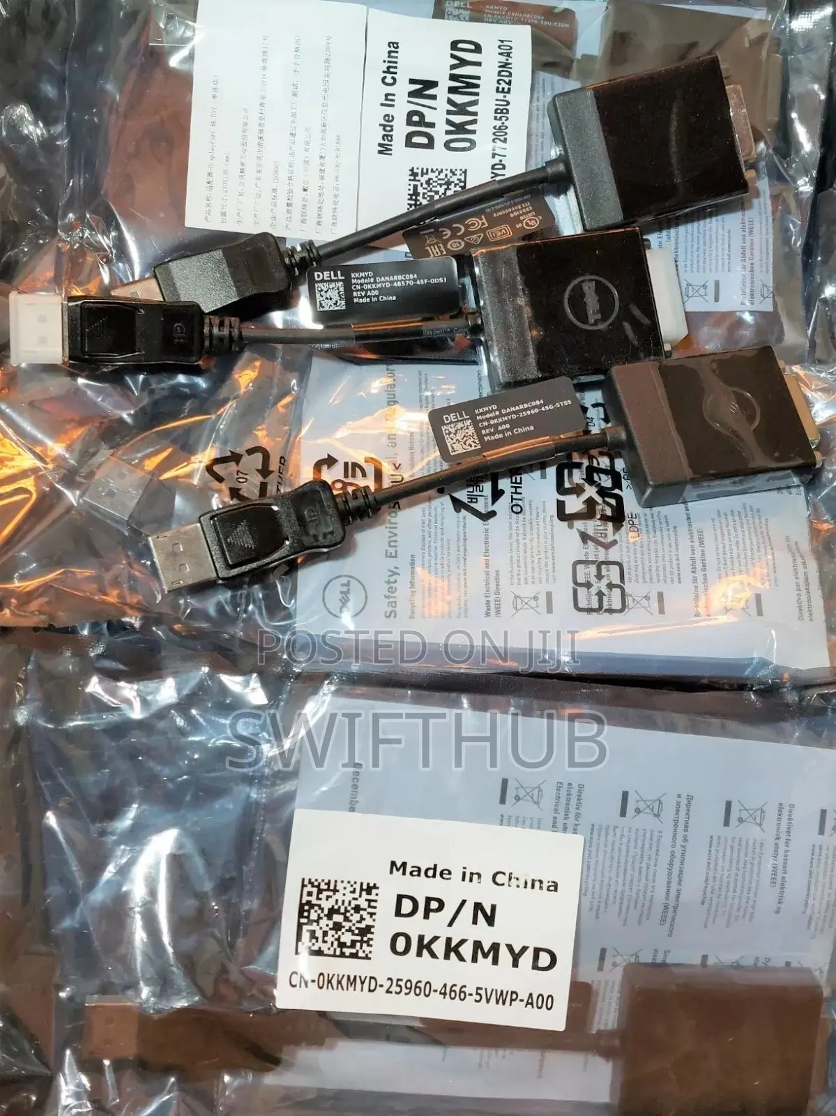 Brand New Original Dell Displayport to DVI Adapter