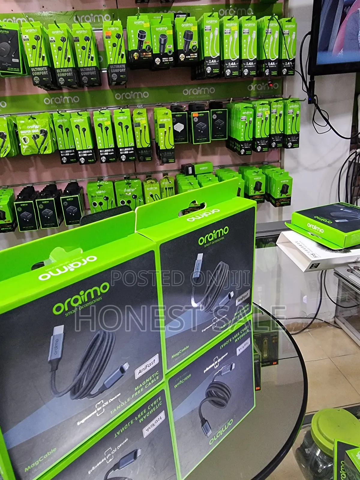 Oraimo Magcable 1m 20w Type-C to Lightning Data Cable