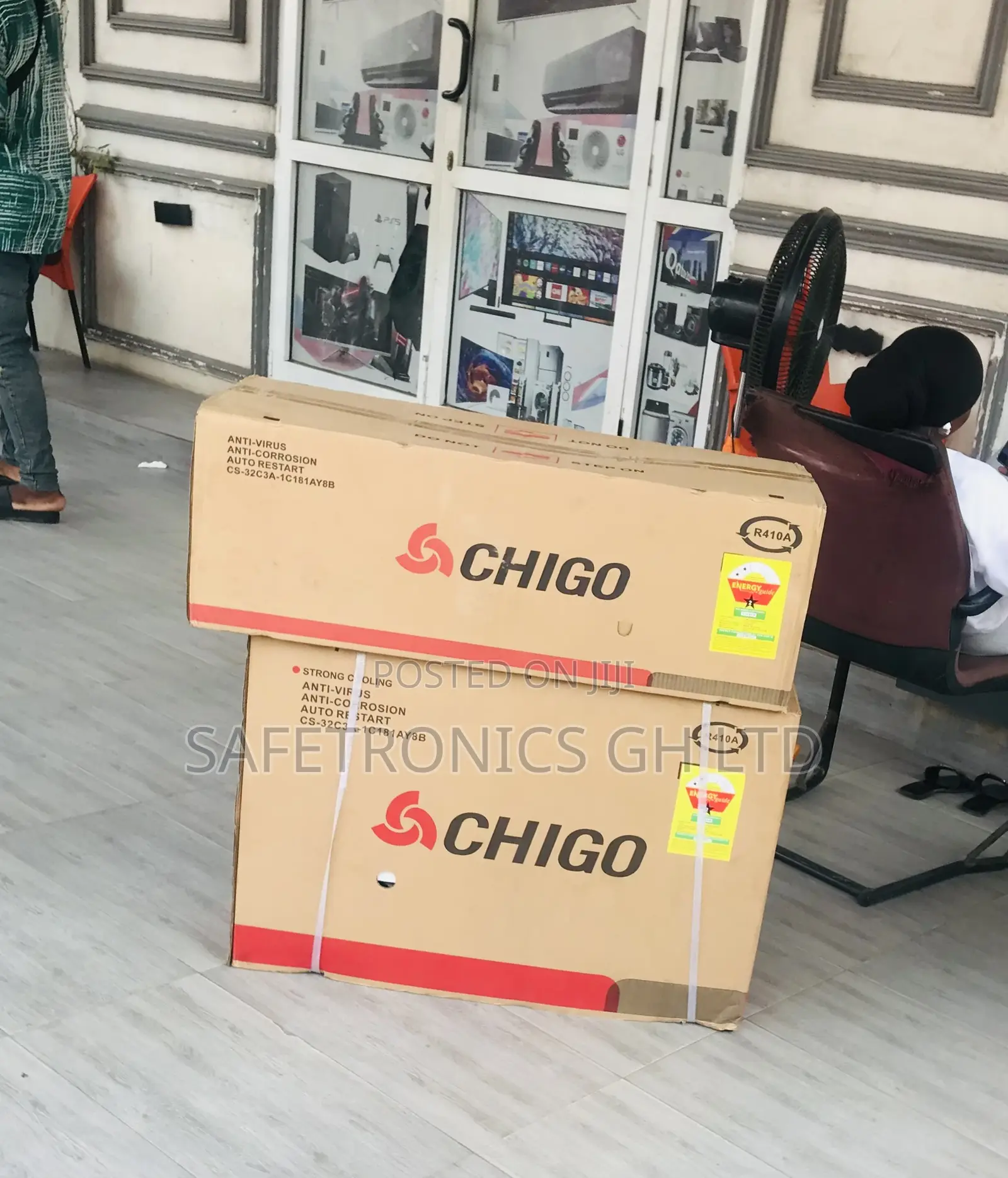 Genuine White Chigo 1.5 Horsepower Split AC