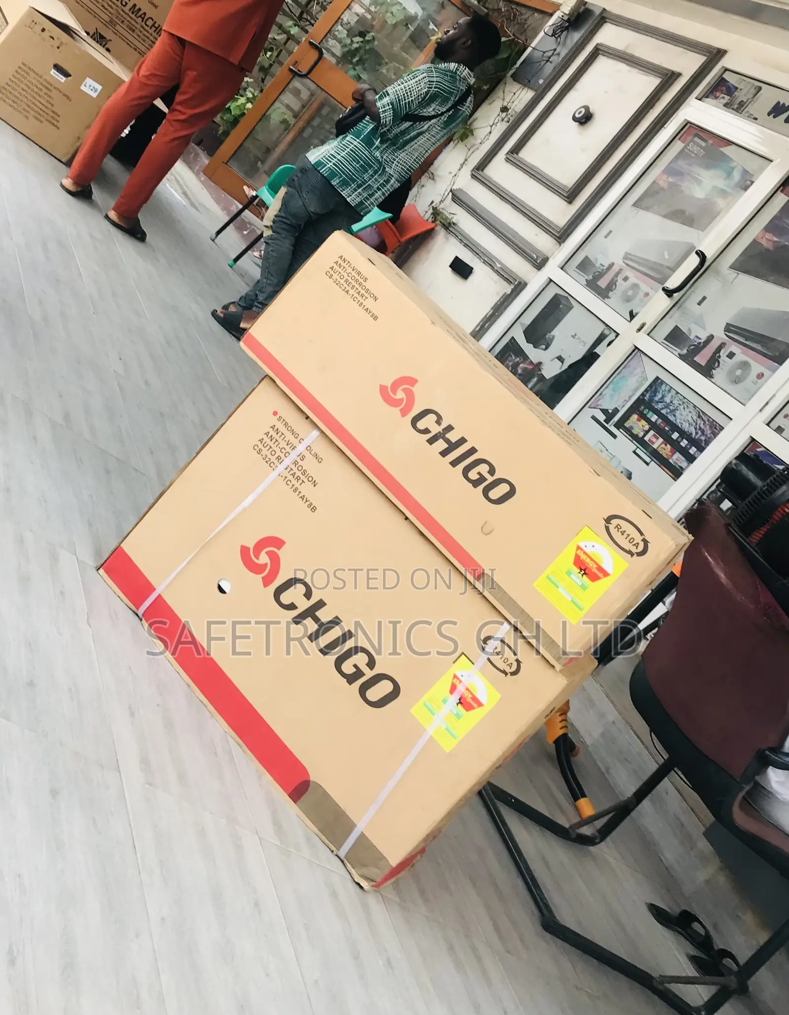 Long Lasting White 1.5 HP Split Chigo AC