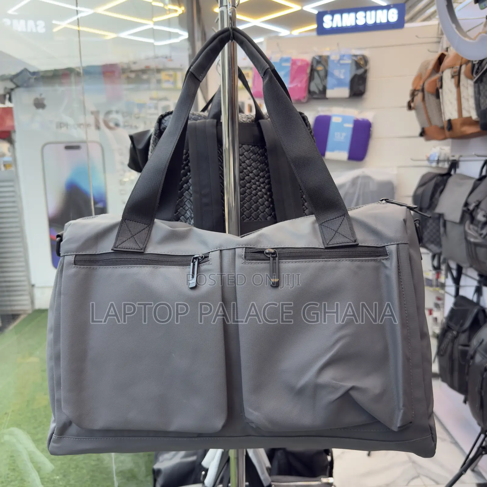 Duffle Bag With Shoes Compartment