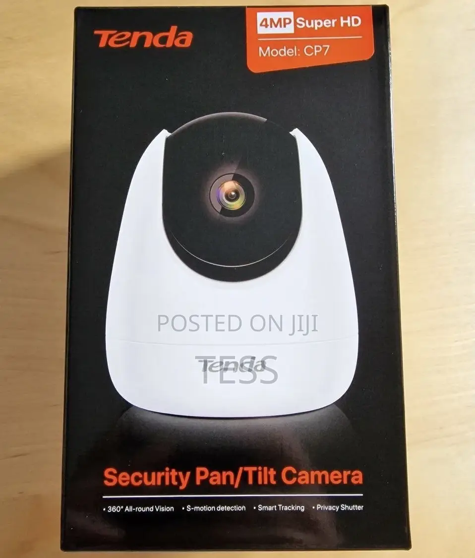 Tenda Wifi Camera Pan/Tilt 2way Audio 4MP CP7