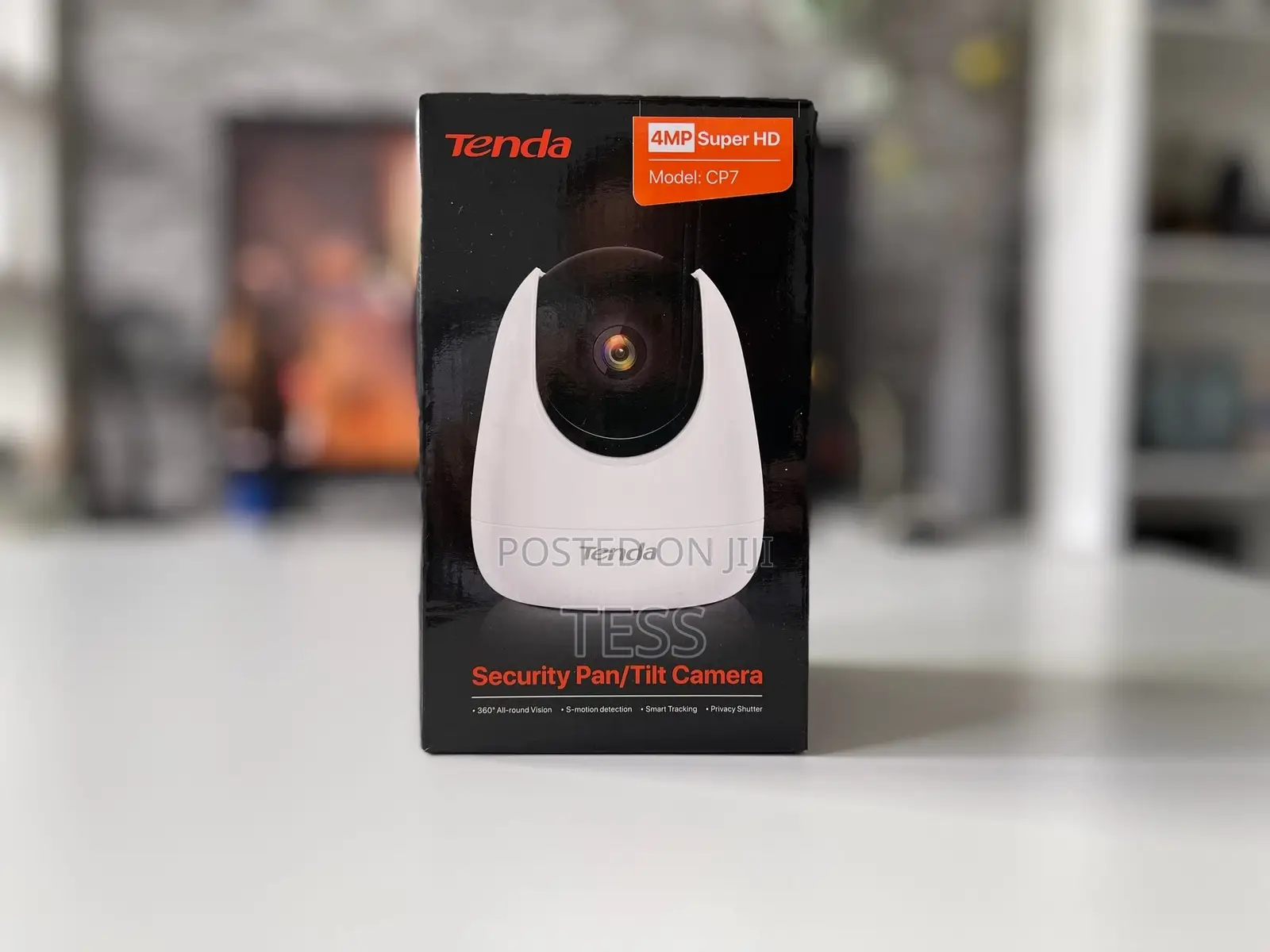 Tenda Wifi Camera Pan/Tilt 2way Audio 4MP CP7