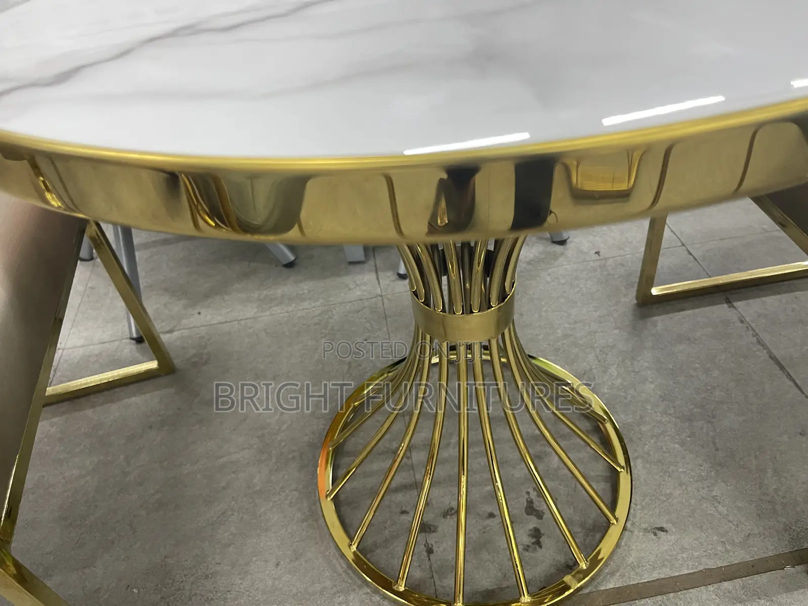 High Quality Modern Marble Dining Sets With Two Chairs