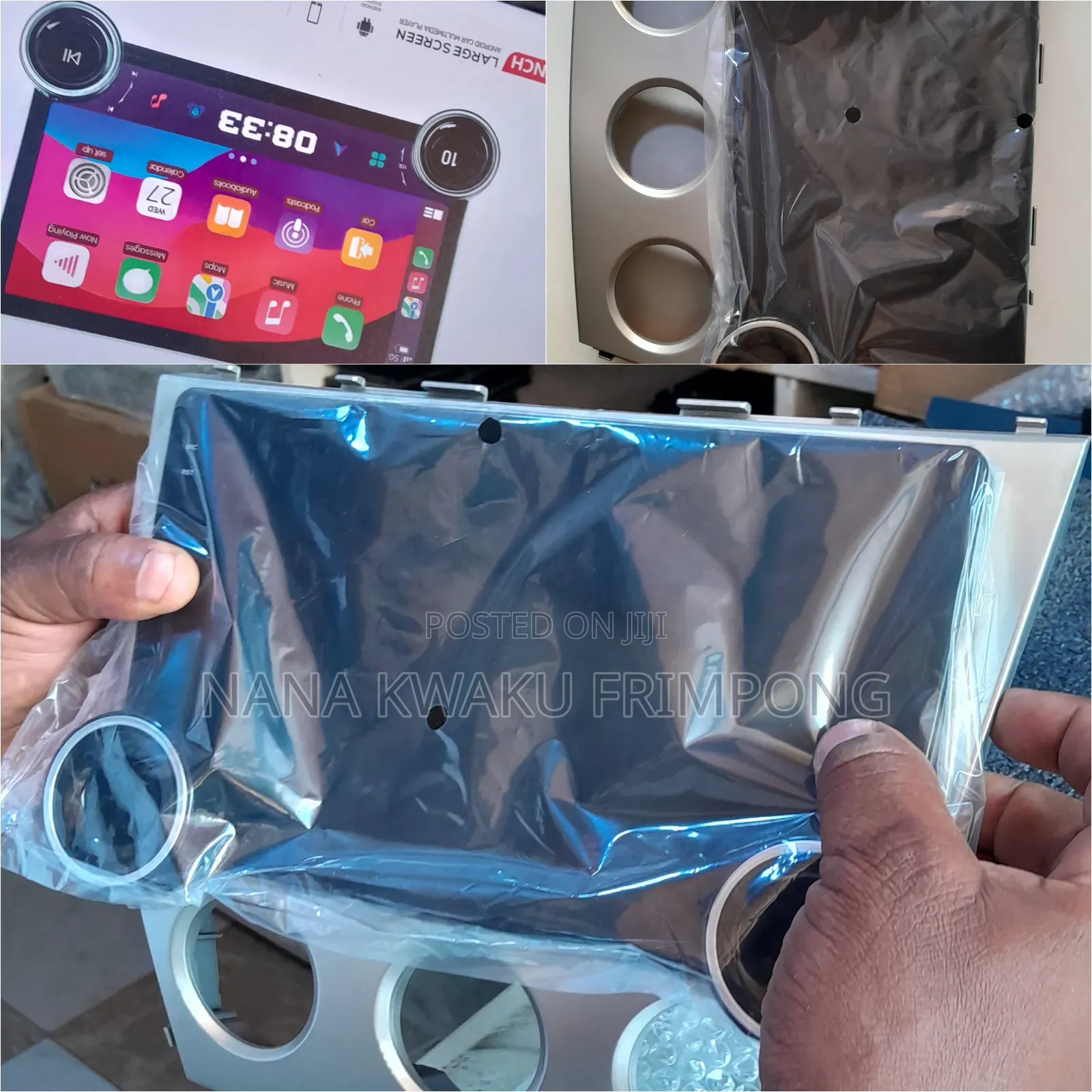 High-quality Dual Knobs Android  And Apple  Play Screen Available