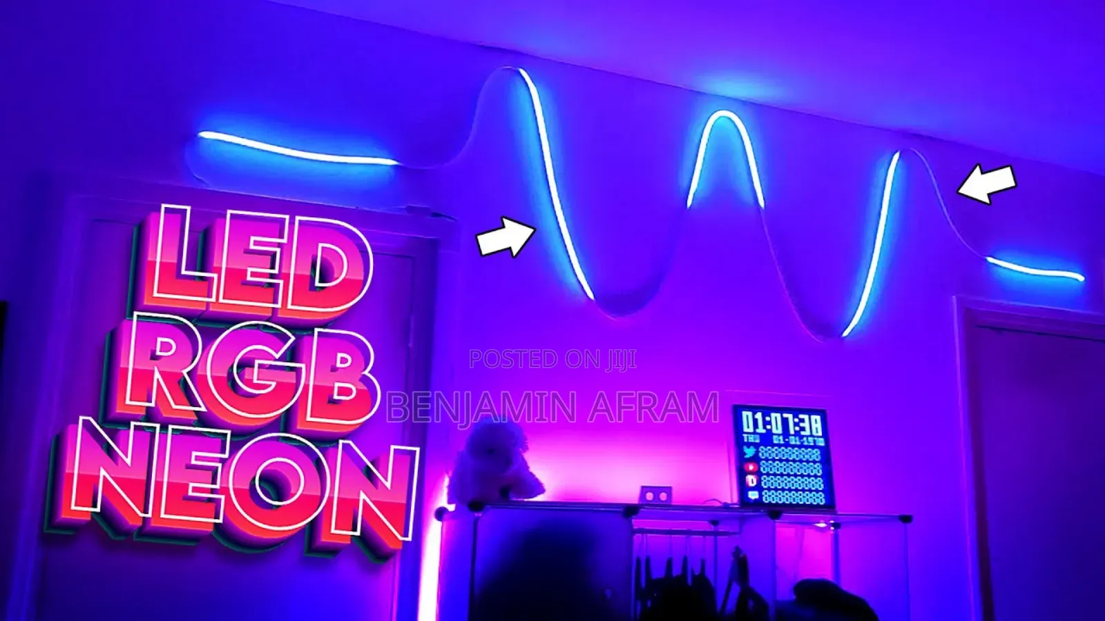 RGB Neon Strip Light