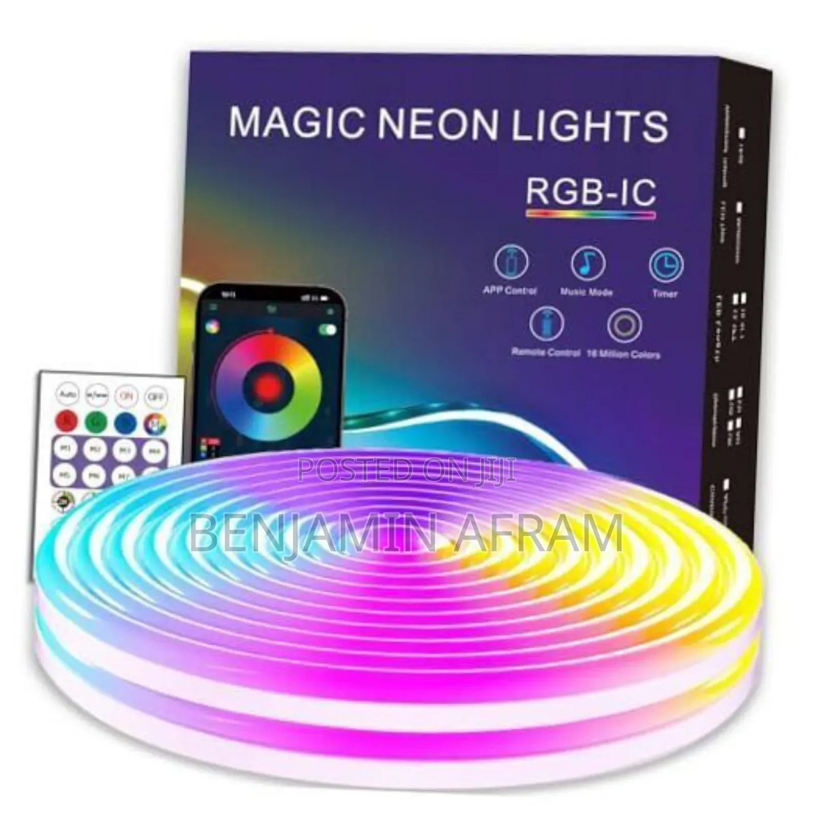 RGB Neon Strip Light