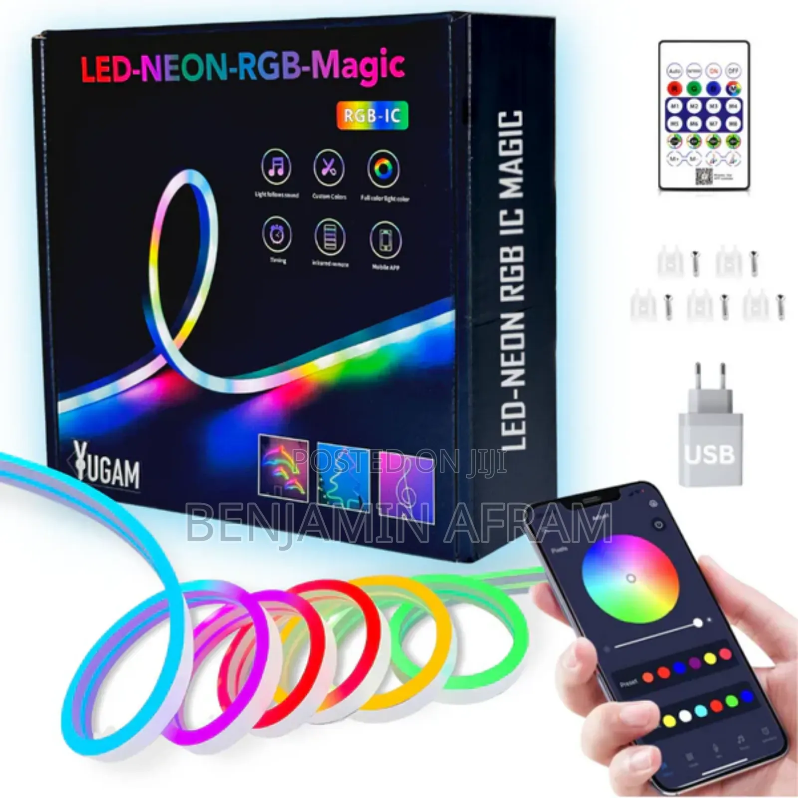RGB Magic Lights With Remote.