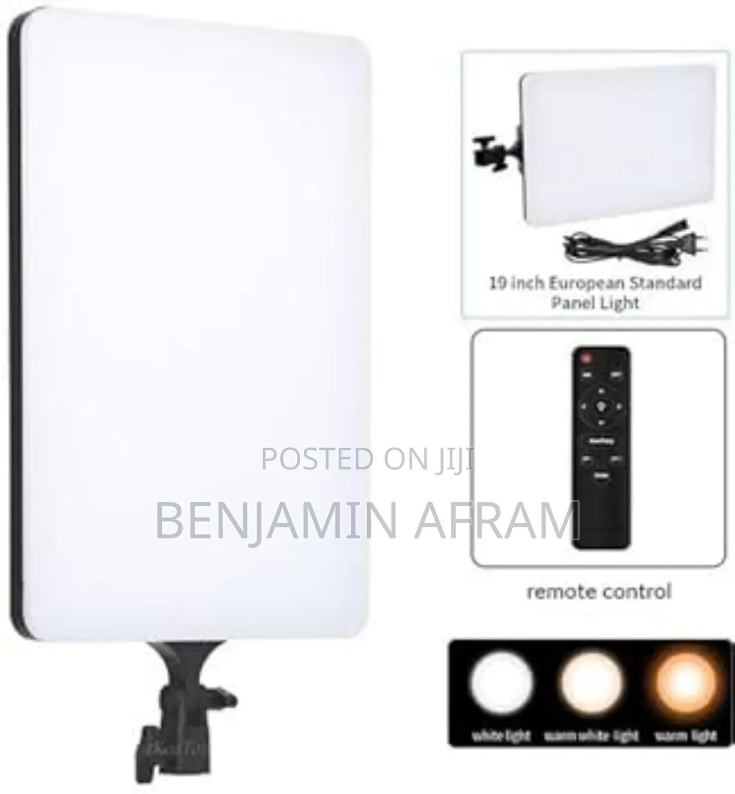Video Light With Remote Controller