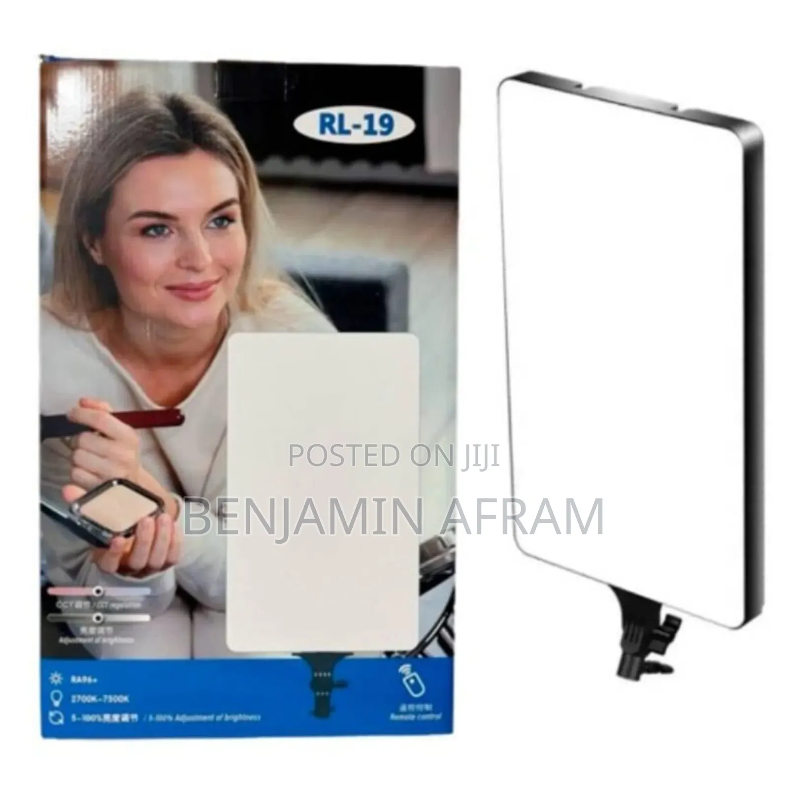 Video Light With Remote Controller