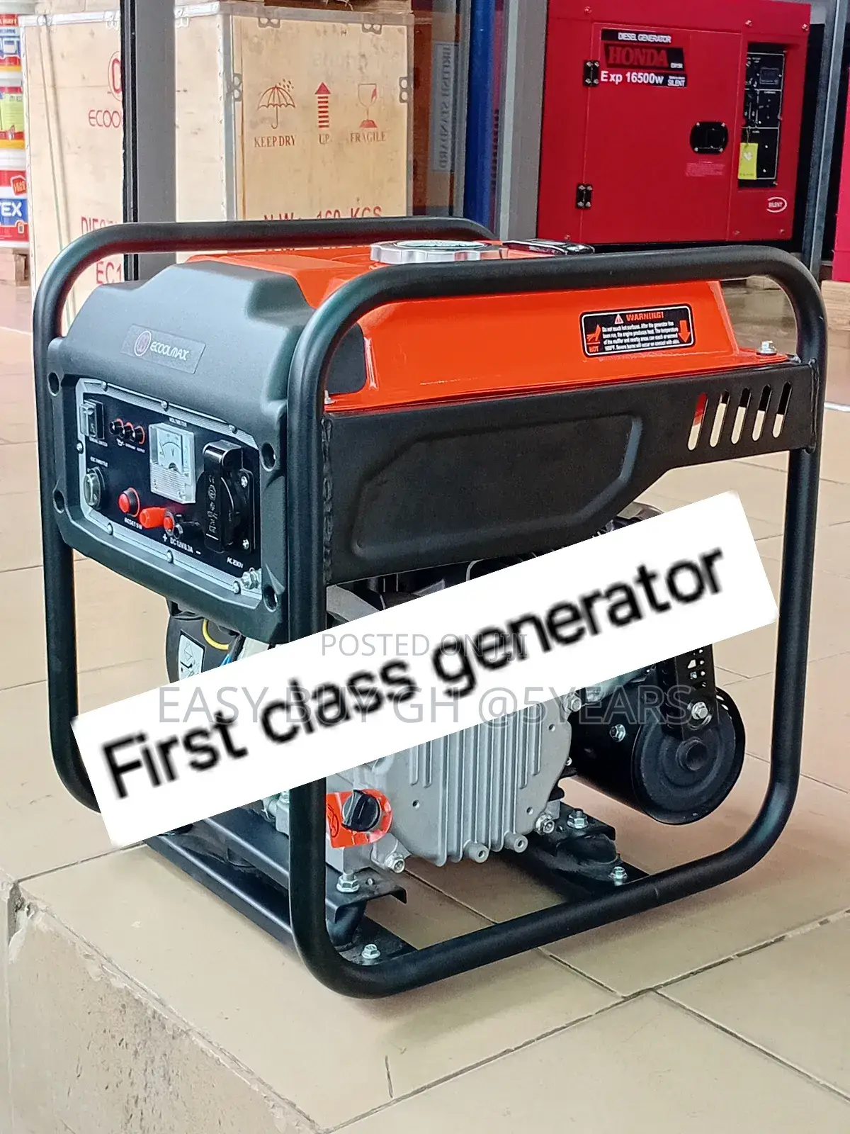 Super Quality Ecool Max 7kva 8000watts Generator 7kva