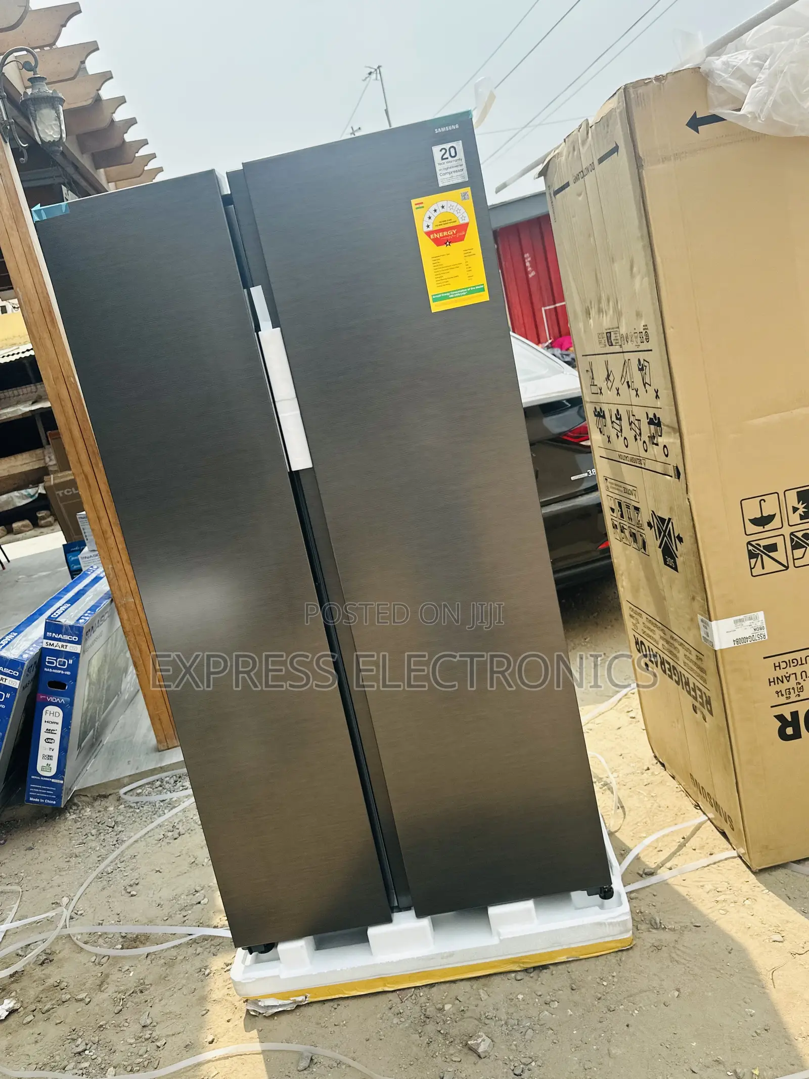 Ultra Modern Samsung Rs57dg4000b4 Side by Side Fridge