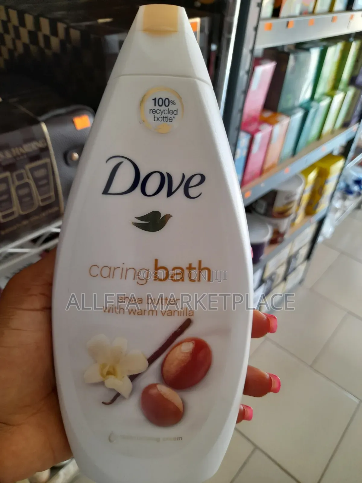 Dove Caring Bath Moisturising Cream 450ml