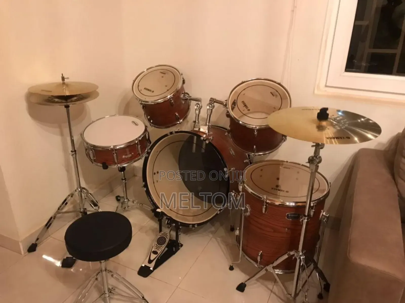 Yamaha 5-Piece Complete Acoustic Drumset