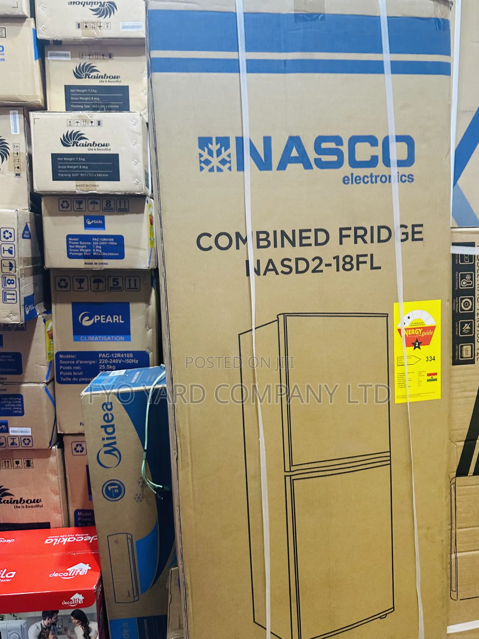 Fast to Freeze Nasco Quality Double Door Refrigerator