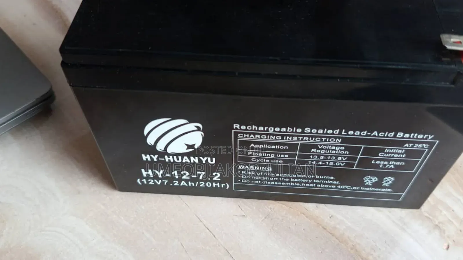 Juan Yu Battery
