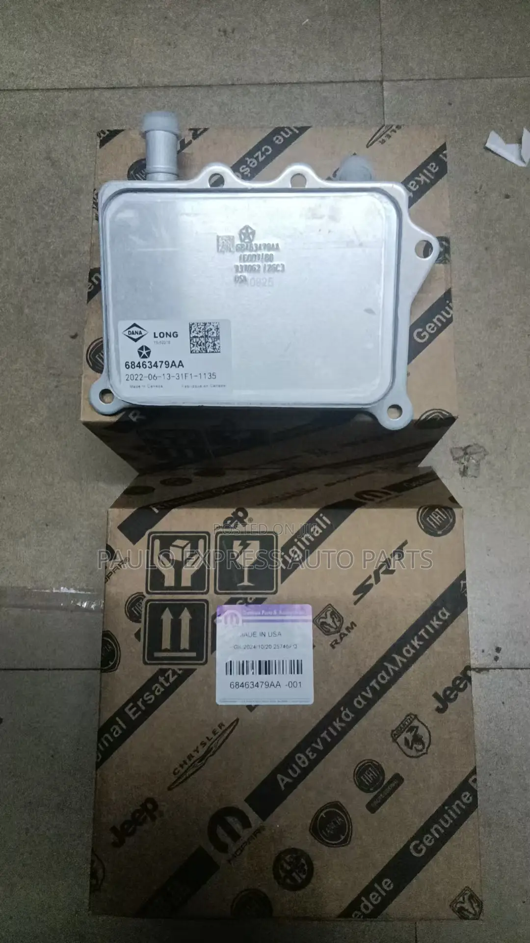 Dodge Ram 1500 Automatic Transmission Oil Cooler Heater