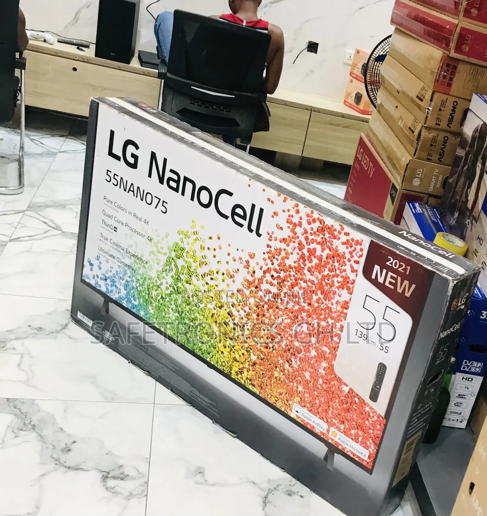 Lastest LG Nano75 Nanocell 55 Inch Smartscreen Led Tv