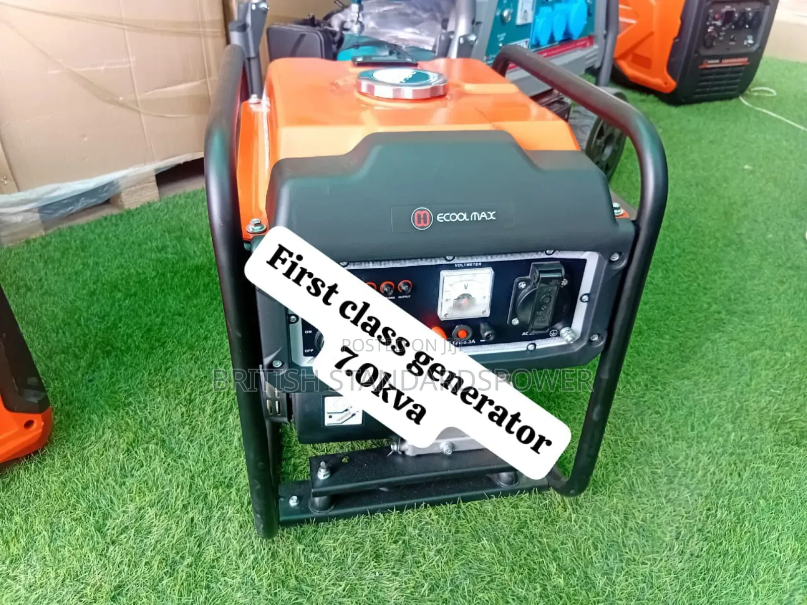 ECOOLMAX Inverter Generator 8000watt =7.0kva Pullstart Model