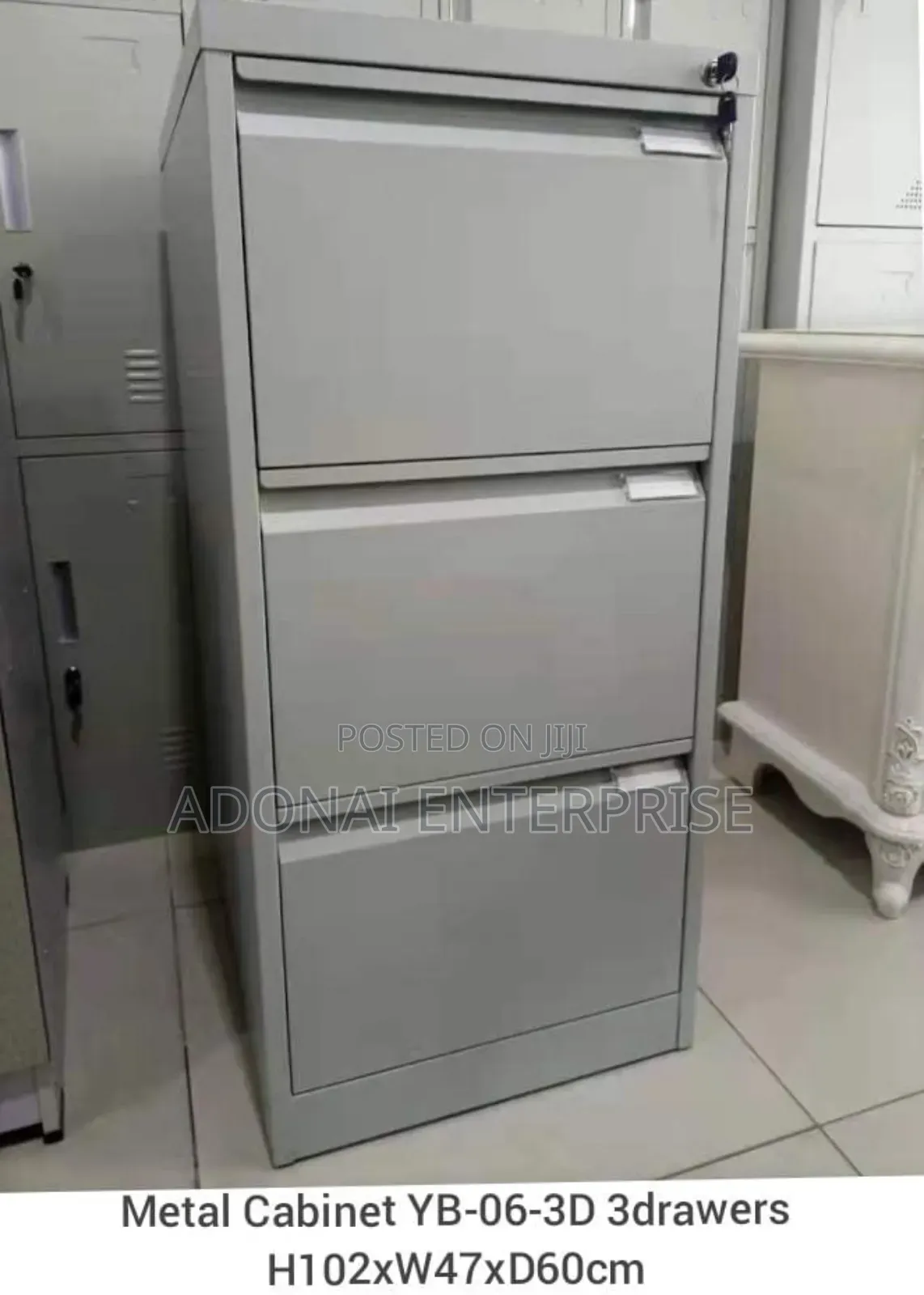 Metal Cabinet YB-06-3D 3drawers