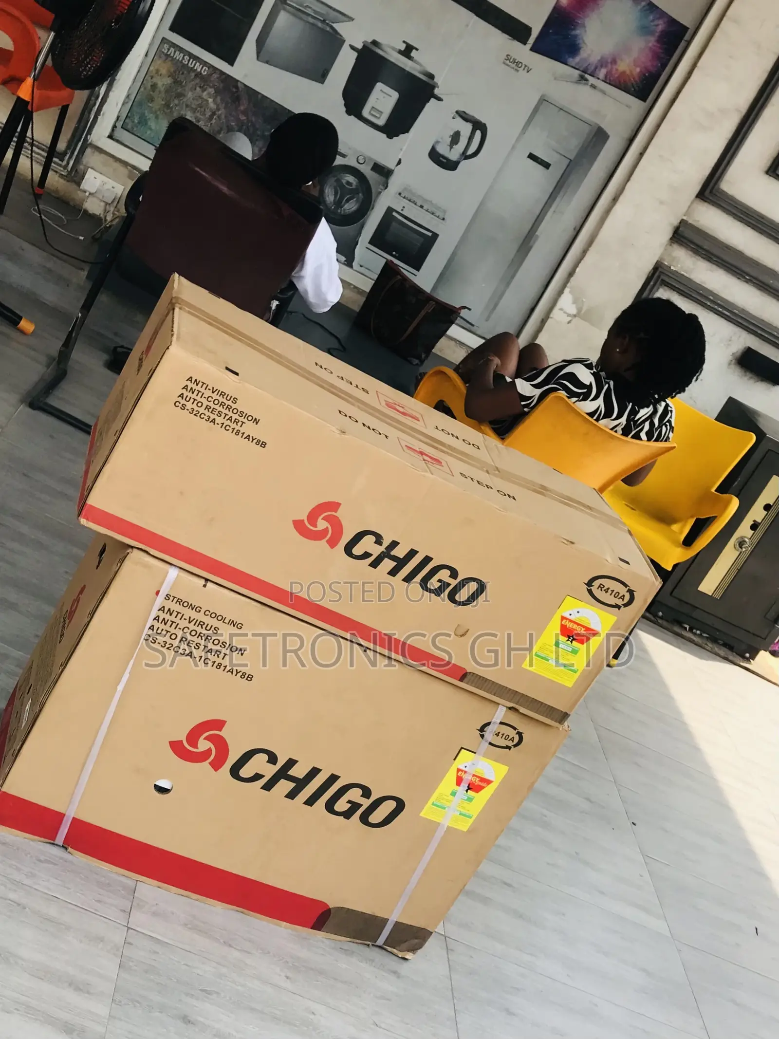 Lastest New 1.5 Horsepower Chigo White R410