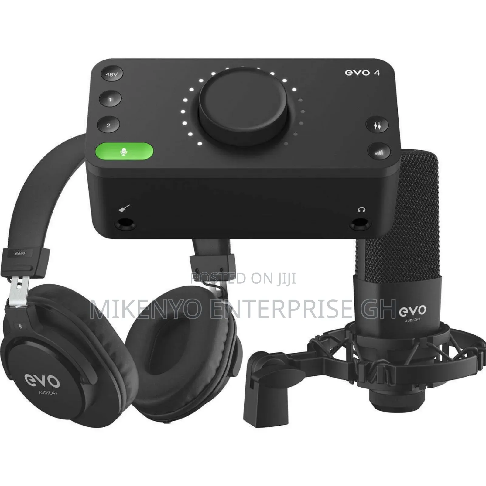 Audient Evo4srb Start Recording Bundle -