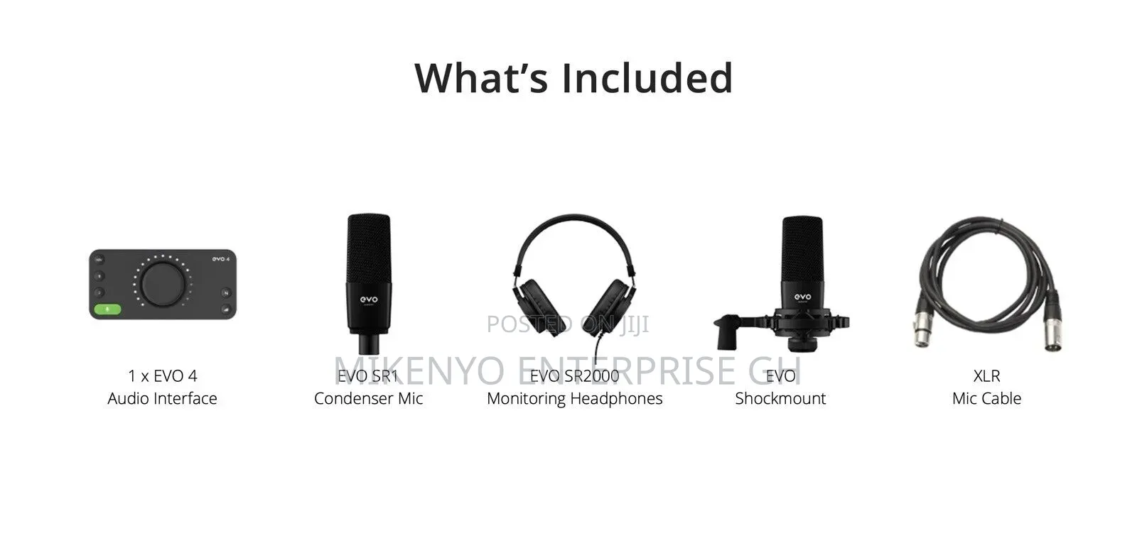 Audient Evo4srb Start Recording Bundle -