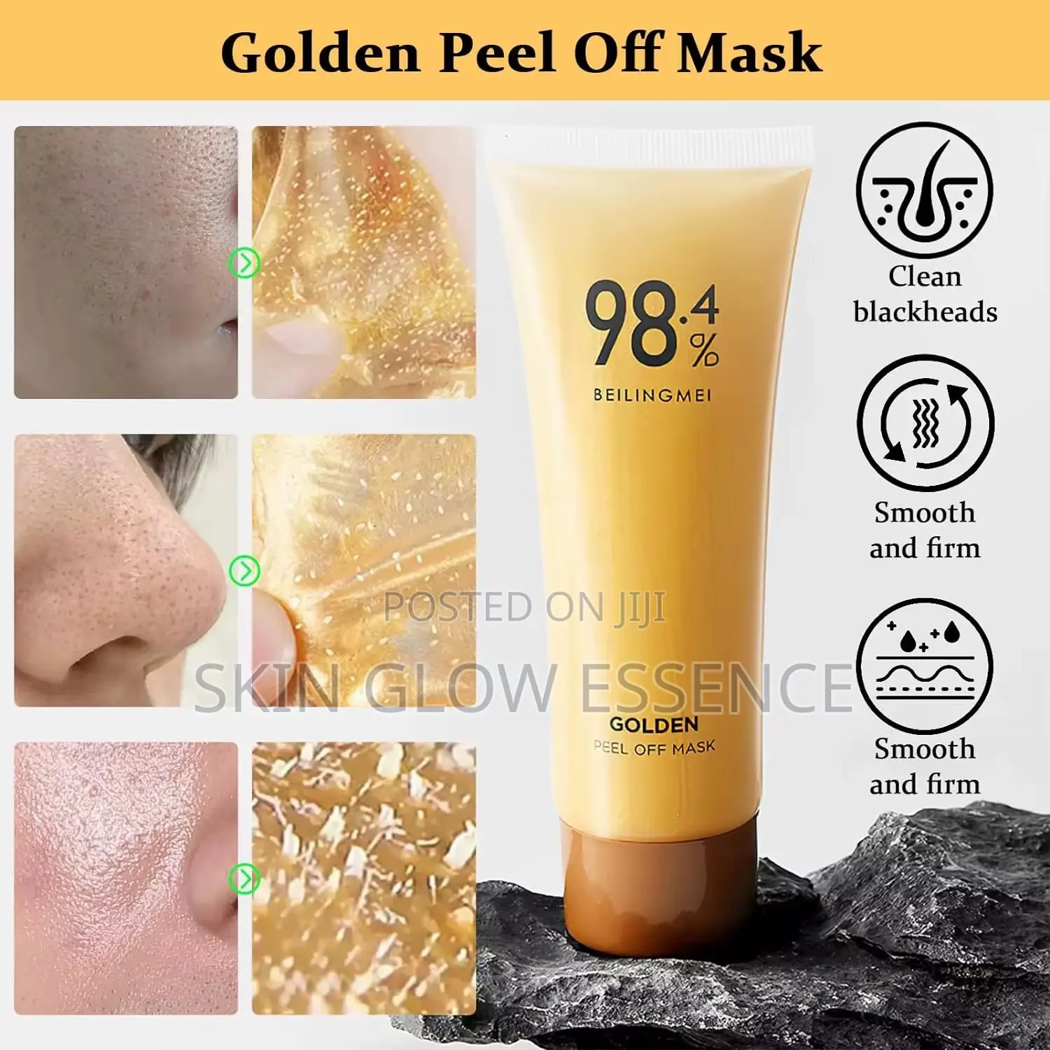 98.4% Golden Peel Off Mask