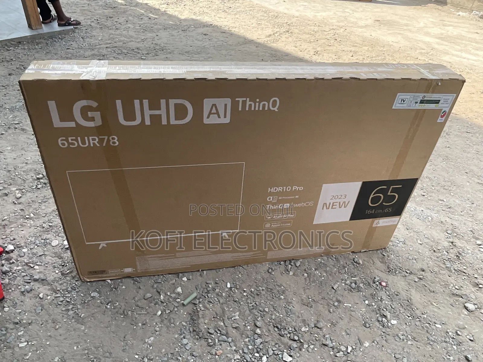 LG 65UR 4K UHD Satellite Tv HDR10 Pro Smart Tv Quad Core