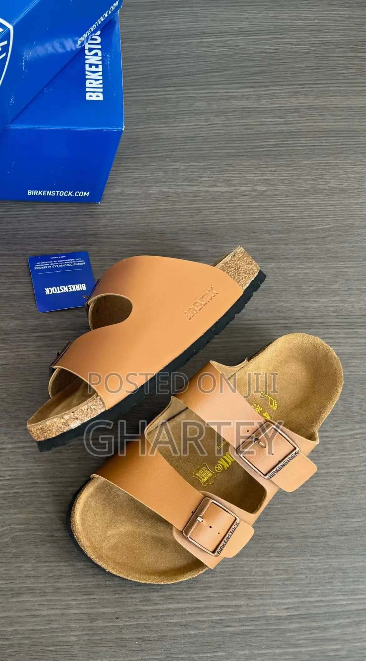 Birkenstock Arizona Leather -Brown (Free Delivery)