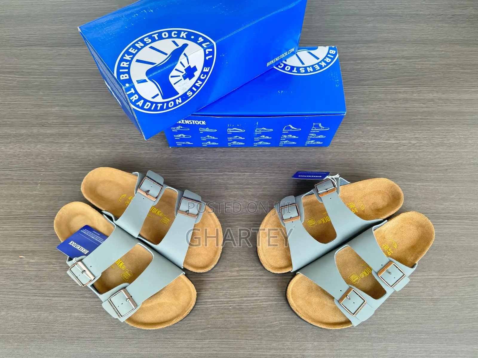 Arizona Birk Fashion Casual Sandals Dove Blue