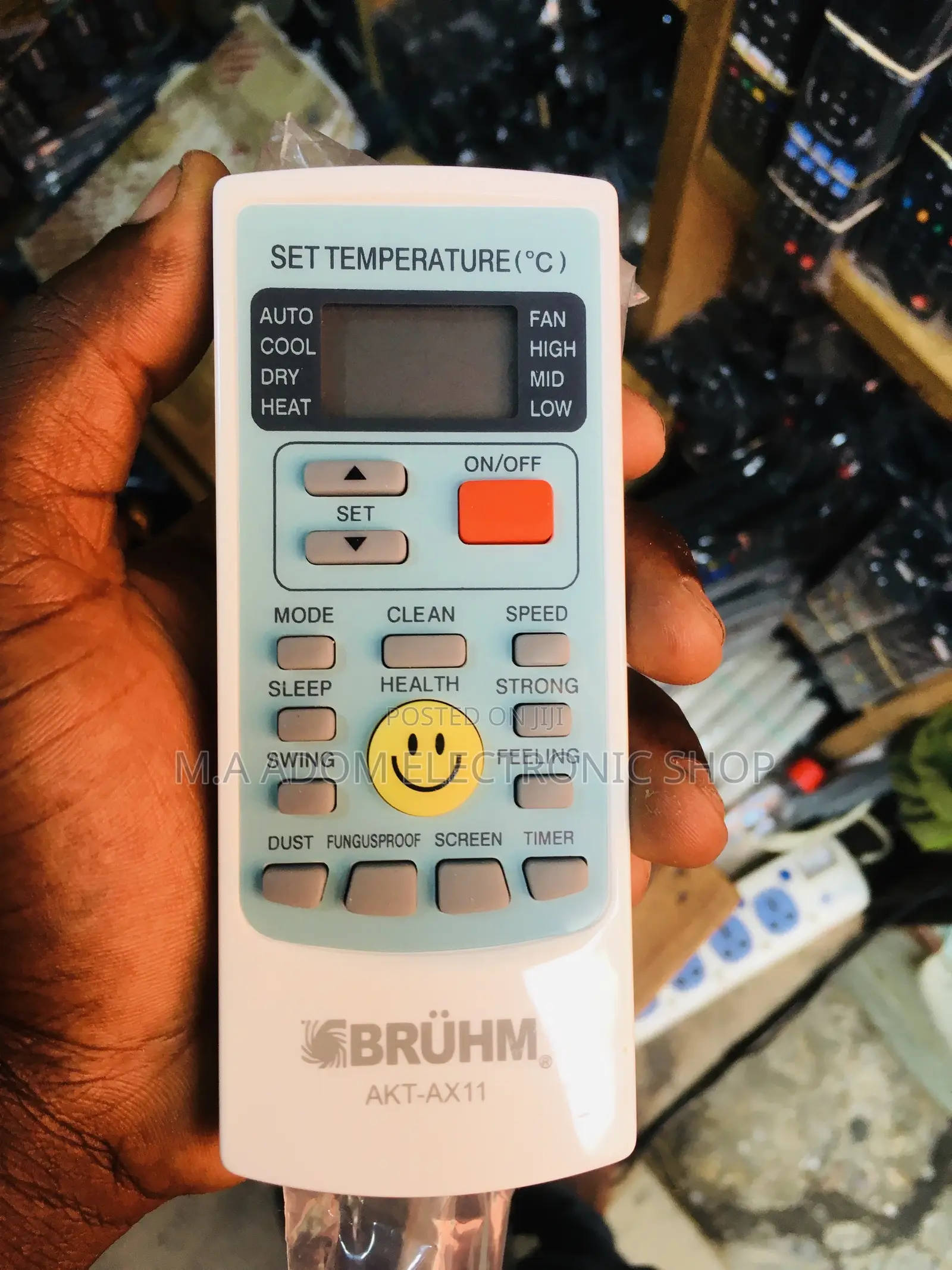 Bruhm Air Conditioner Remote