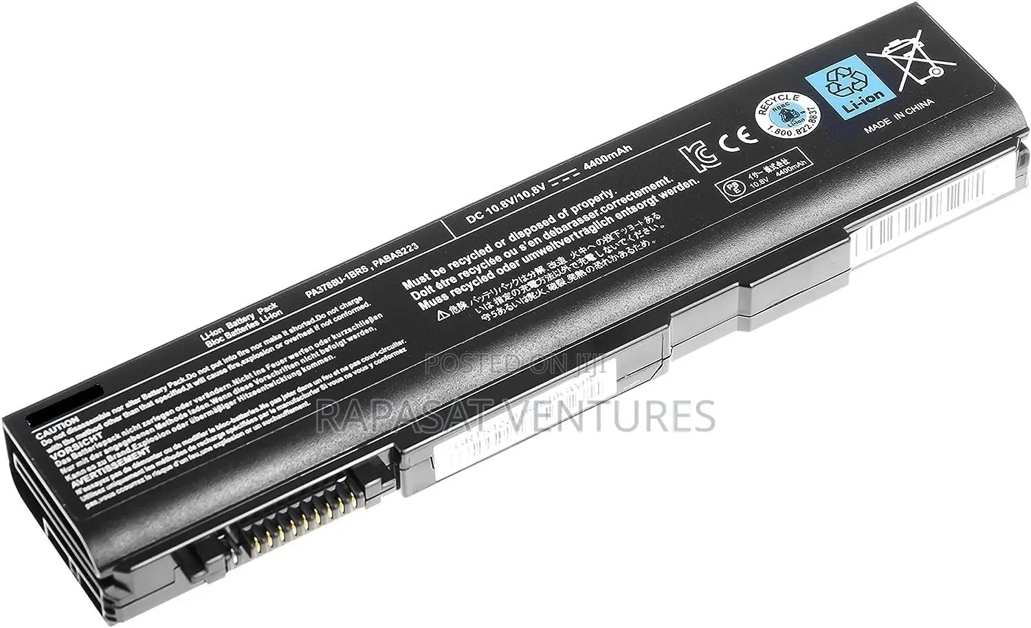 Toshiba 3788 Battery