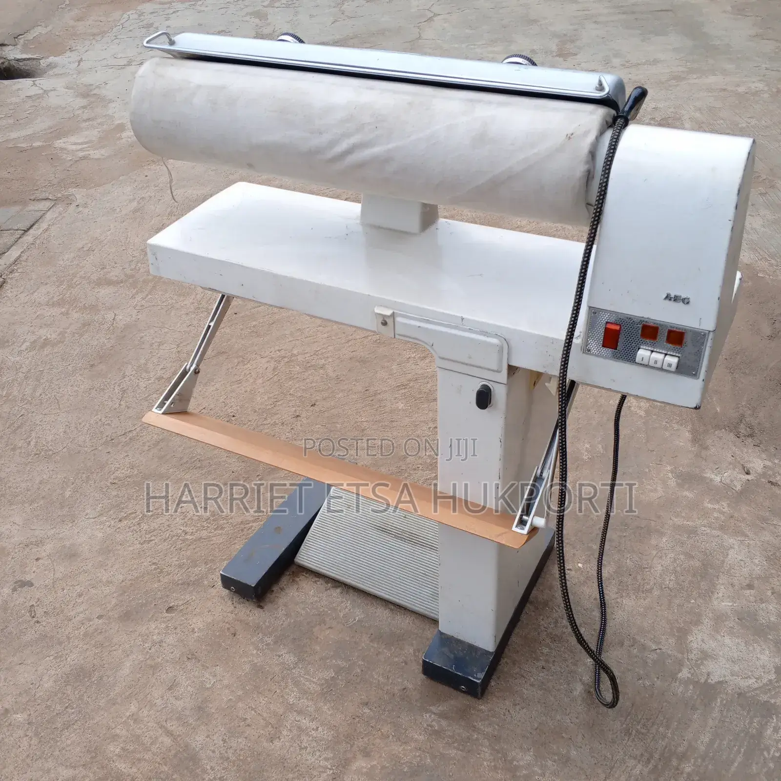 Used Aeg Industrial Iron From Italy(Please Read The Description)