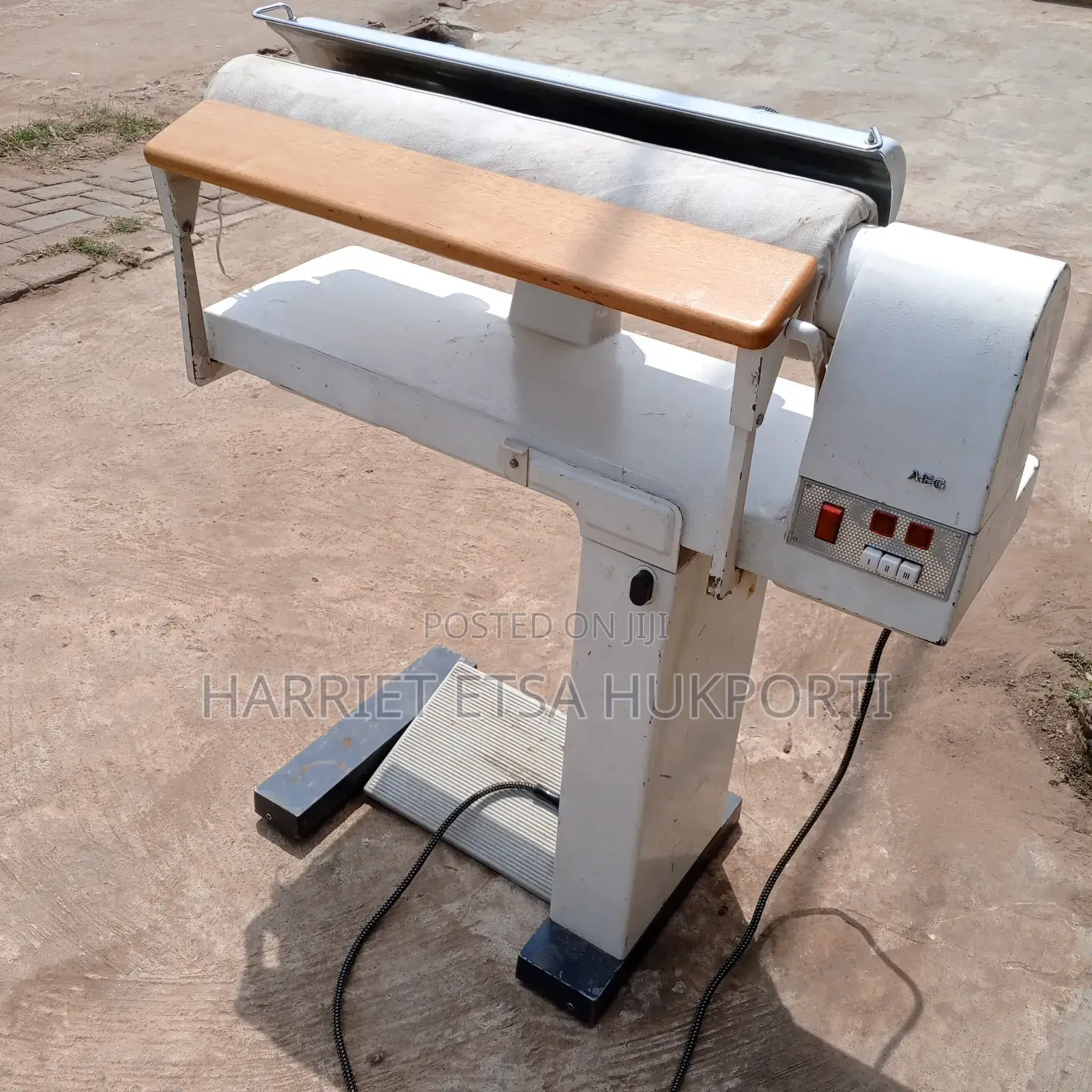 Used Aeg Industrial Iron From Italy(Please Read The Description)