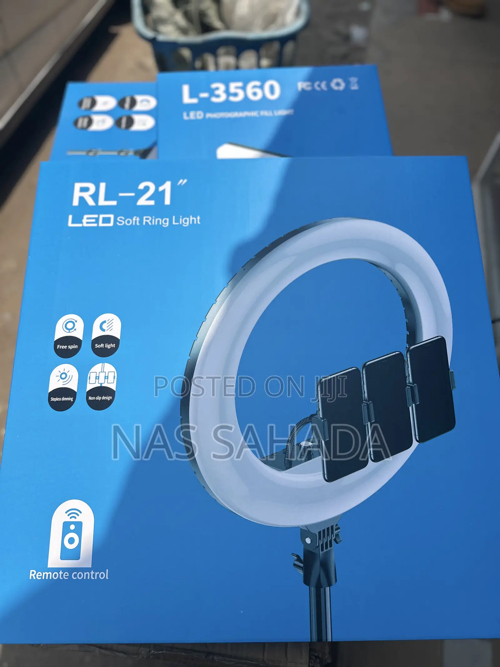 Brand New 21inch Ring Light With Stand