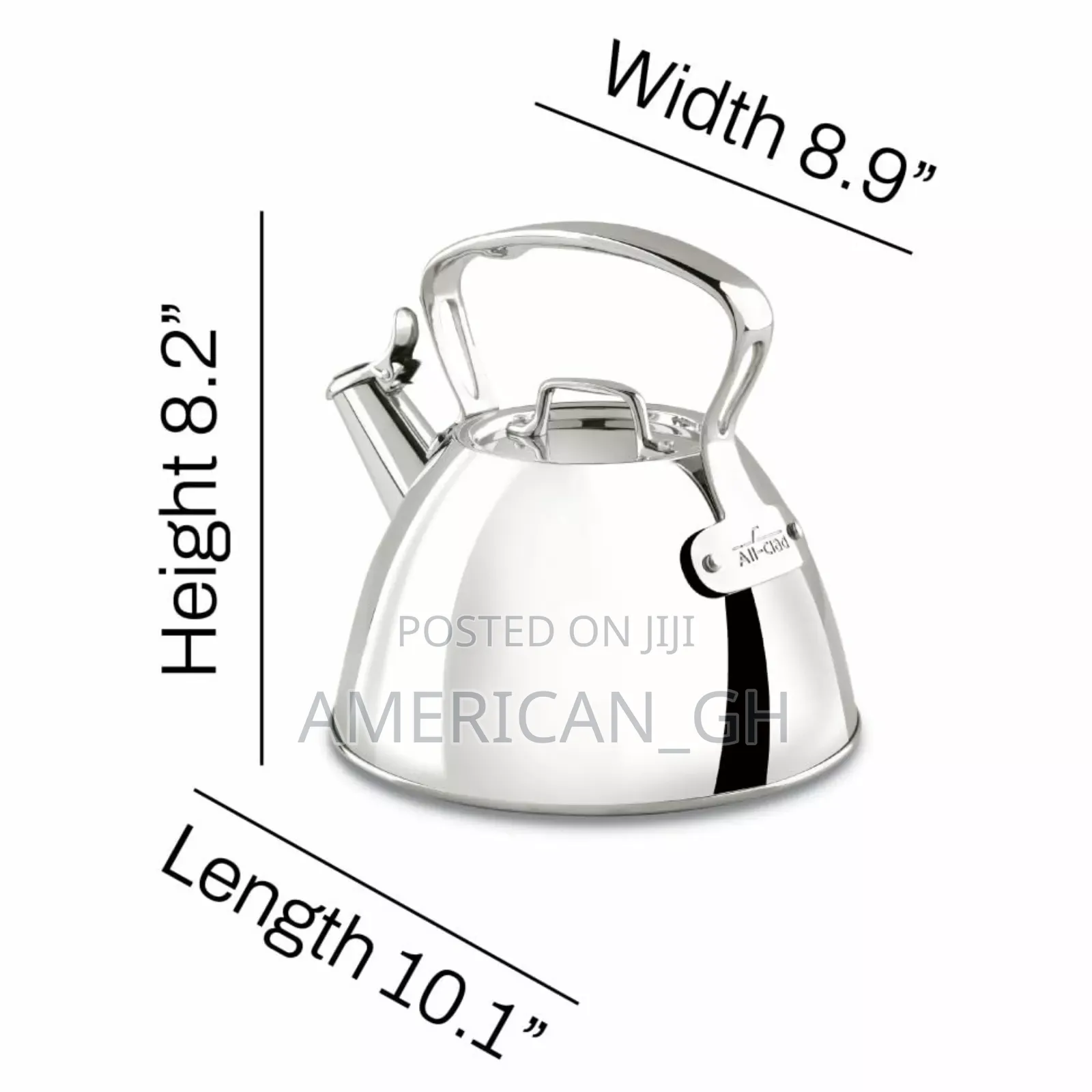 All-Clad Stainless Steel Tea Kettle 2 Quart