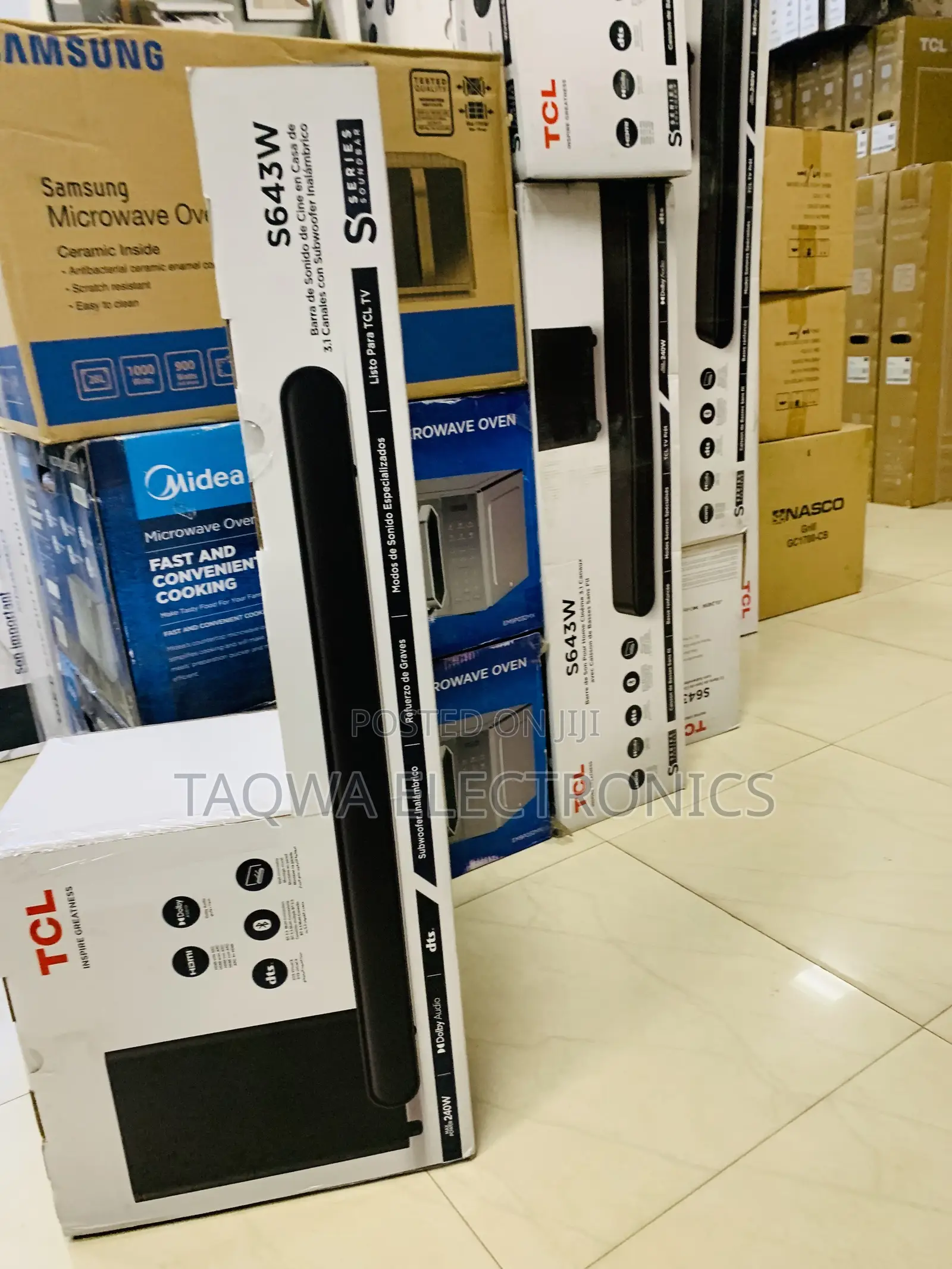 Subwoofer S643w TCL Sound Bar