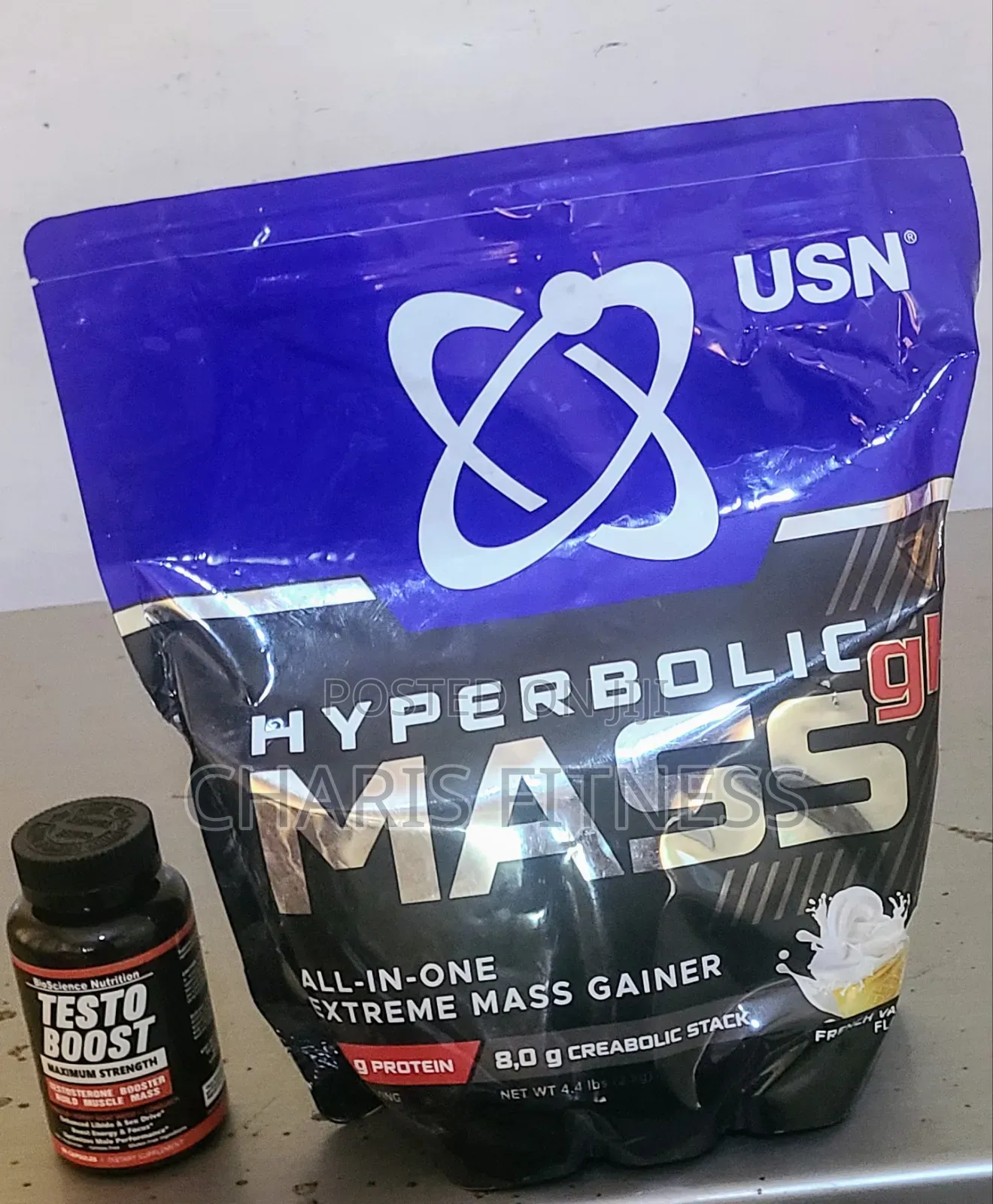 Hyperbolic Mass Gainer 2kg + Testo Boost (Promo Price)
