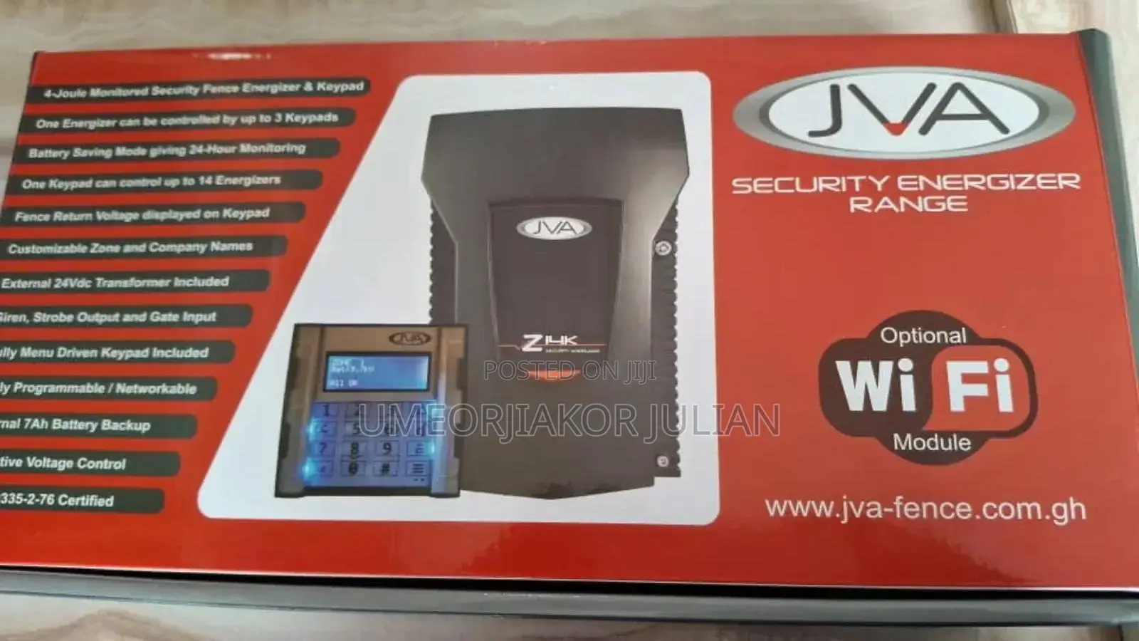 Jva Energizer for Fence