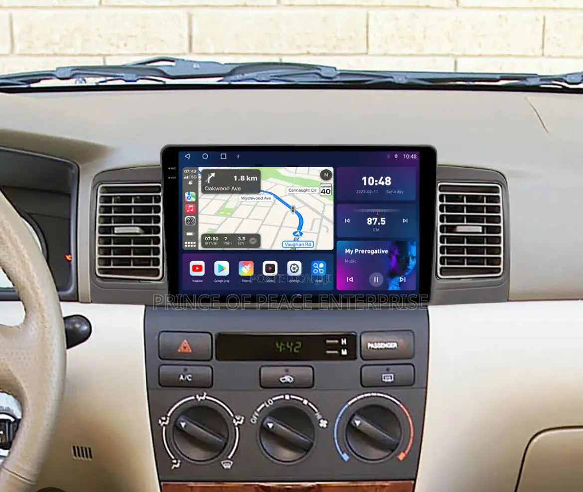 Toyota Corolla 2003 2006 2008 Android Screen or Car Play